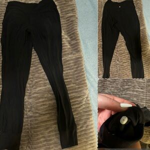 Black lululemon align leggings with pockets